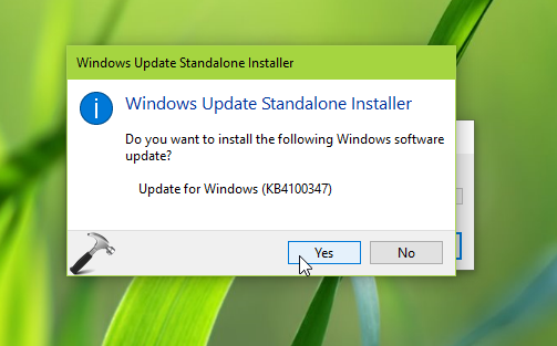 install updates manually